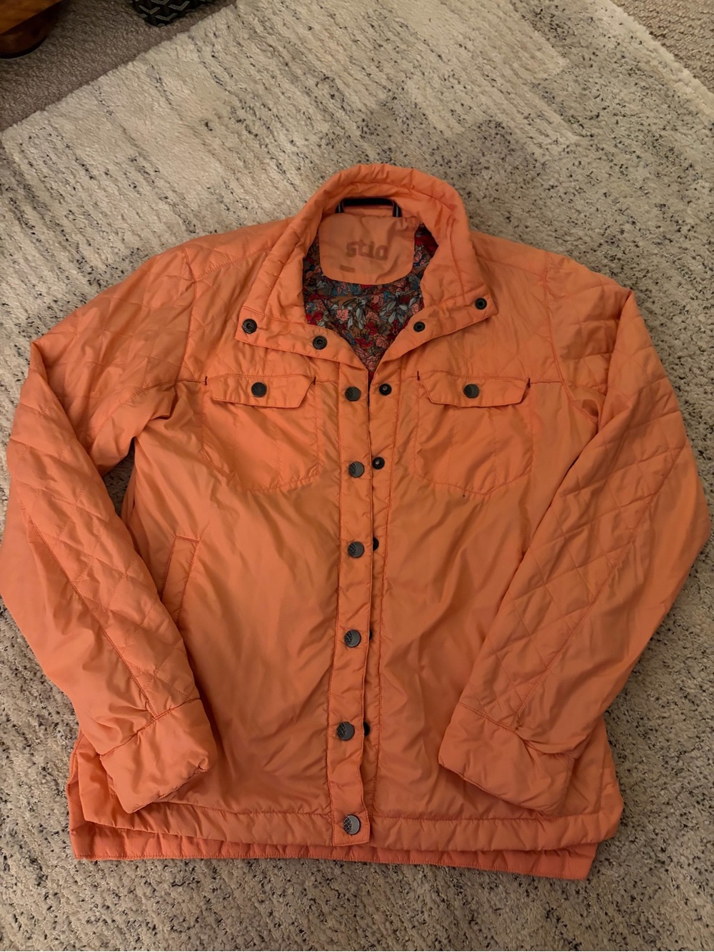 Stio desert coral skycrest insulated jacket
